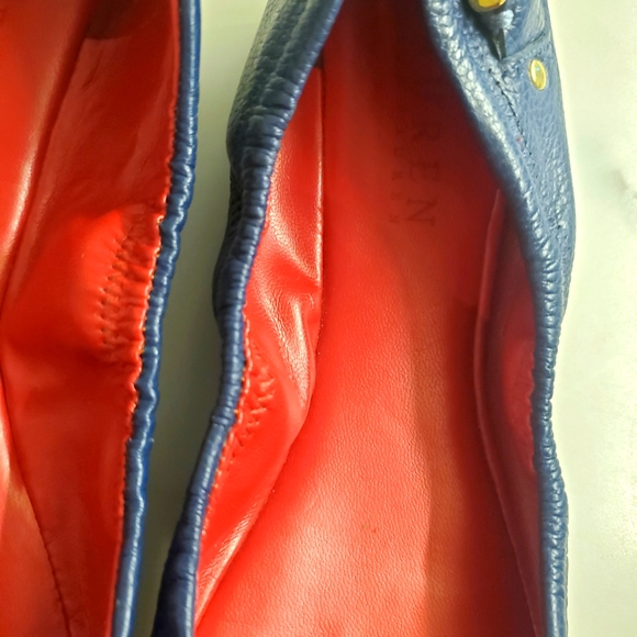 Ralph Lauren Navy Blue Ballet Flats / Size 8 - Picture 5 of 7